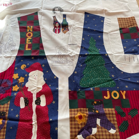 DreamSpinners Christmas Vest to Sew. Size xs-l - Picture 2 of 4